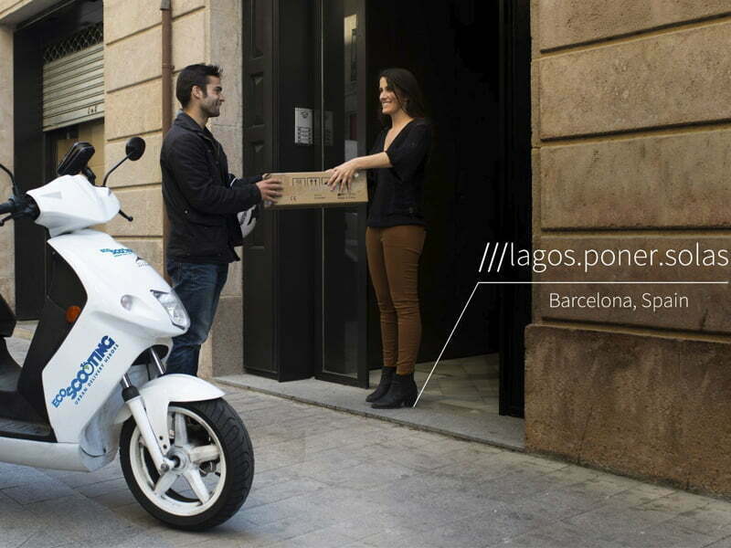 EcoScooting e what3words juntam-se para proporcionar entregas ao domicílio mais rápidas
