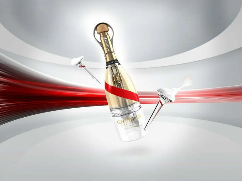GH Mumm apresenta o 1.º champanhe que se pode beber no espaço