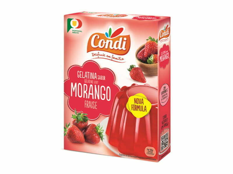 Condi dá mais sabor à sua Gelatina de Morango