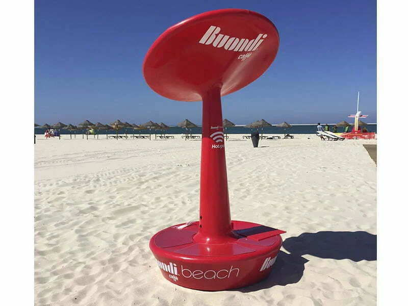 Buondi volta a oferecer Wi-Fi nas praias