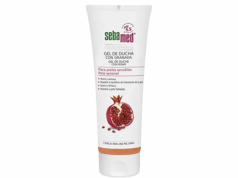 Laboratórios LETI apresentam o novo gel de duche Sebamed com extrato de romã