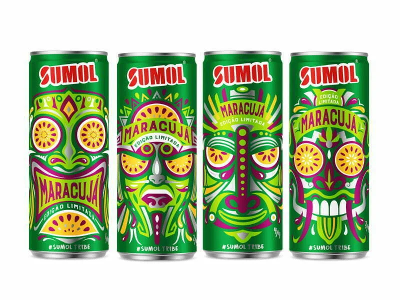 Sumol lança edição limitada tribal de Sumol Maracujá