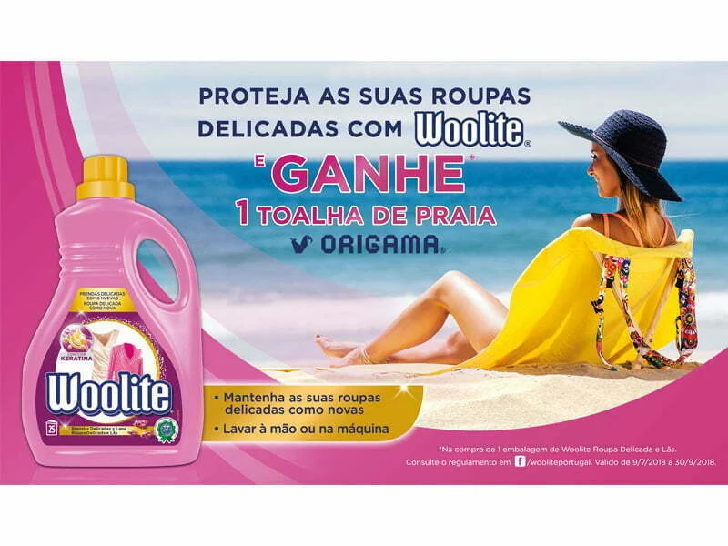 Woolite convida a celebrar o verão com novo passatempo