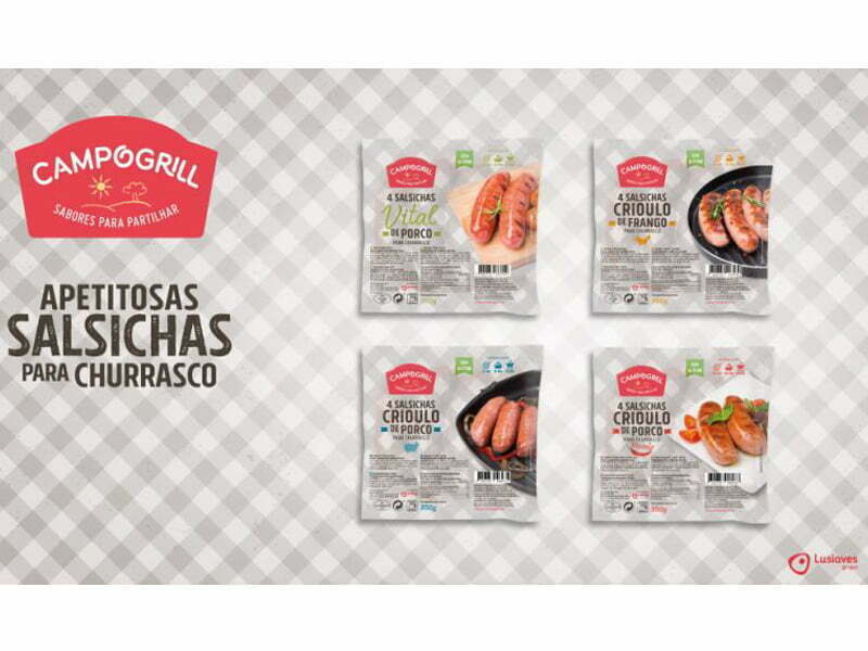 Campogrill lança salsicha Crioulo de Frango para churrasco