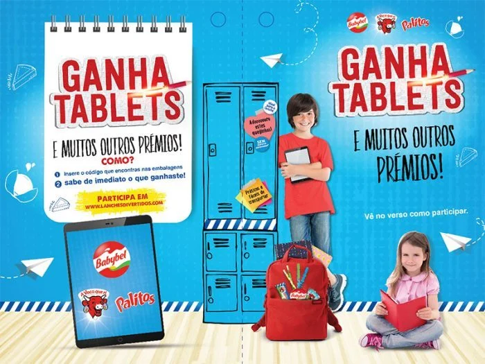 A Vaca que ri e Babybel voltam a juntar-se para o regresso às aulas