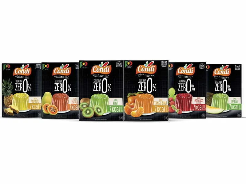 Condi reforça gama de gelatinas sem açúcar