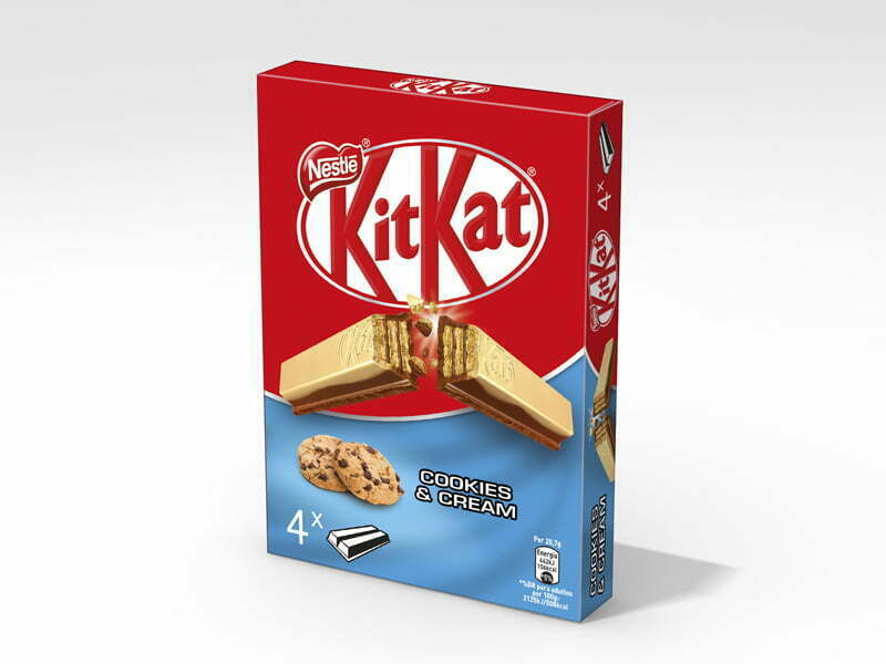 KitKat lança dois novos snacks