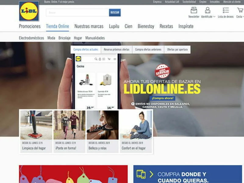Lidl reafirma aposta no e-commerce