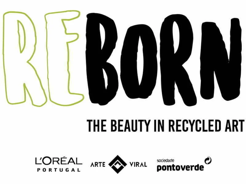Sociedade Ponto Verde e L’Oréal transformam embalagens de plástico usadas em arte