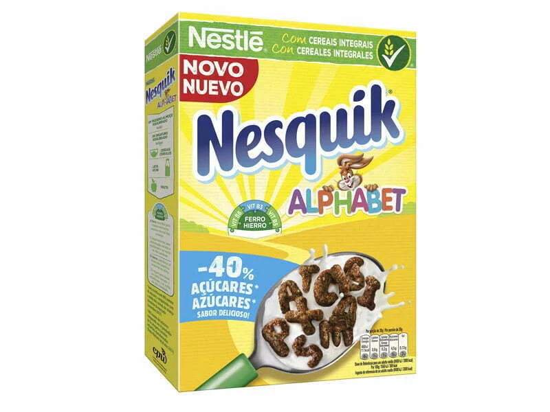 Nestlé apresenta os cereais Nesquik Alphabet