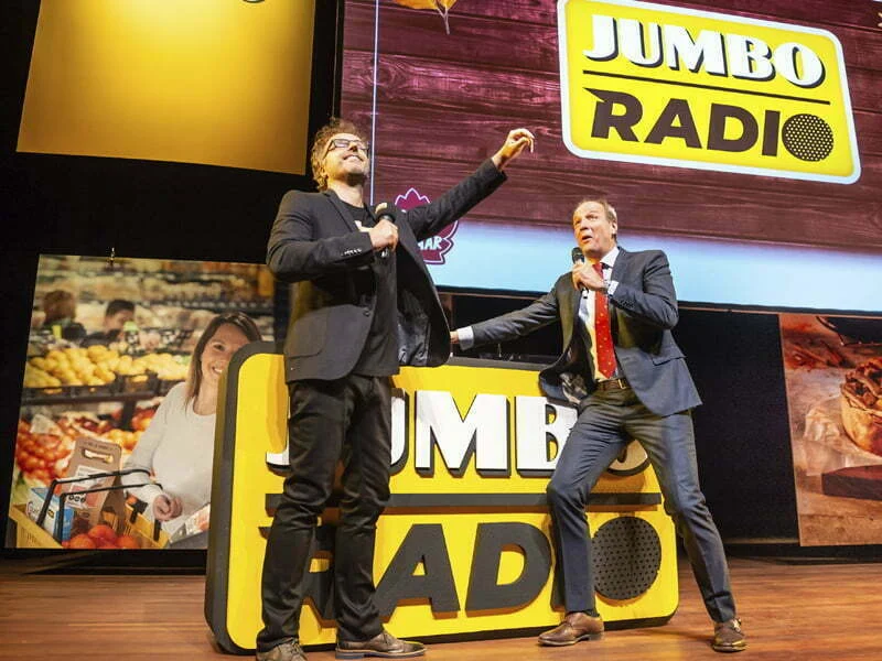 Jumbo torna-se no primeiro retalhista europeu a ter uma emissora de rádio