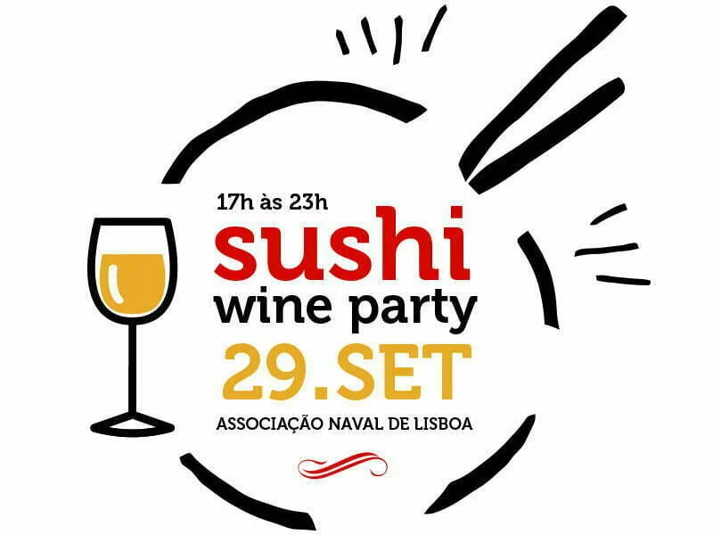 Sushi Wine Party reúne sabores orientais aos vinhos portugueses