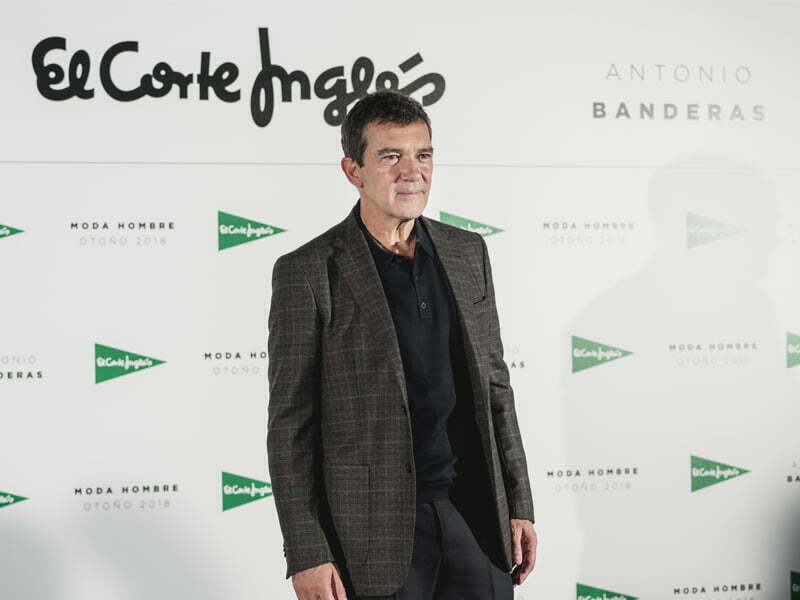 Antonio Banderas é a estrela da nova campanha de moda de homem do El Corte Inglés
