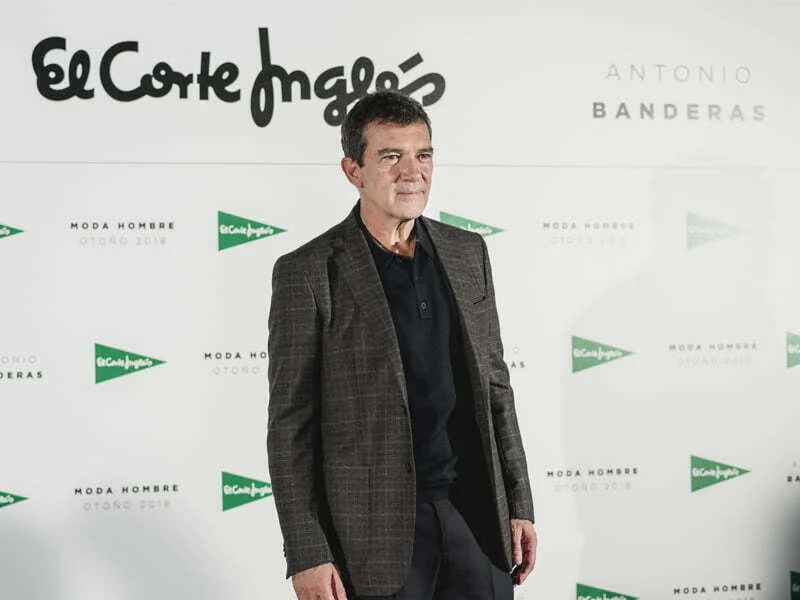 Antonio Banderas é a estrela da nova campanha de moda de homem do El Corte Inglés