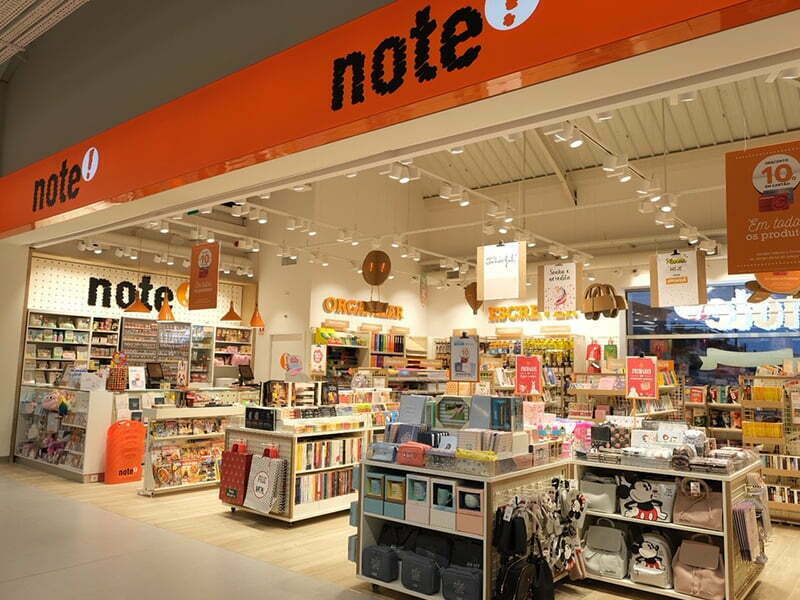 note! já conta com mais de 50 lojas no país