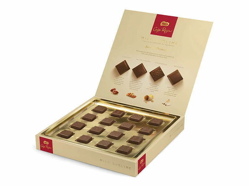 Nestlé Caja Roja reforça a sua gama de bombons premium