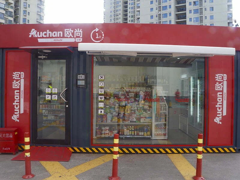 Auchan lança as suas lojas autónomas e sem caixas no mercado europeu