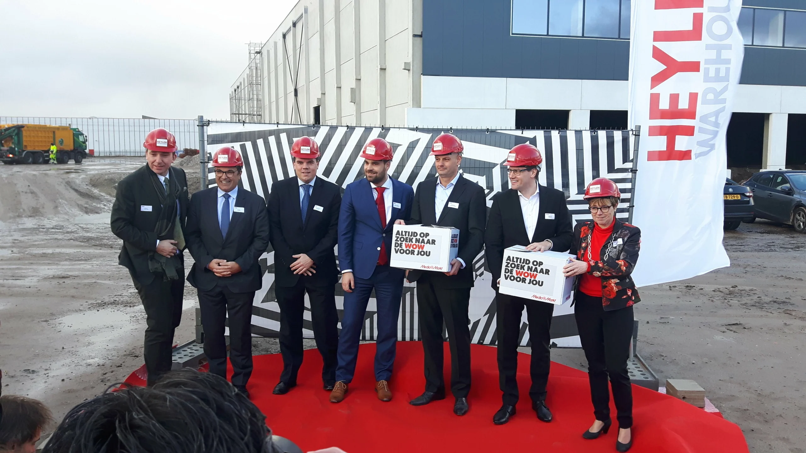 Media Markt e ID Logistics colocam primeira pedra da sua nova plataforma logística de e-commerce