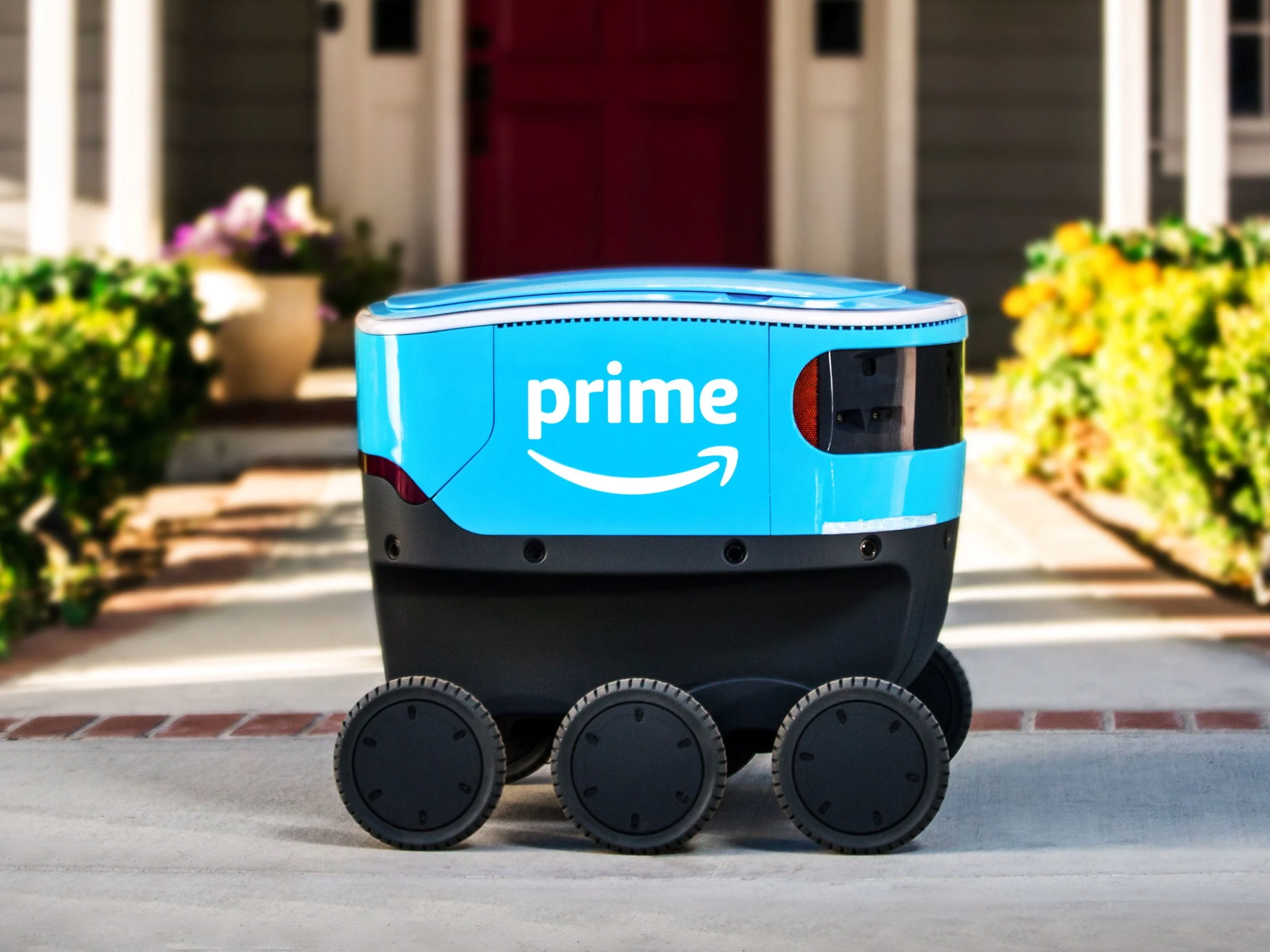 Amazon testa entregas com robots autónomos