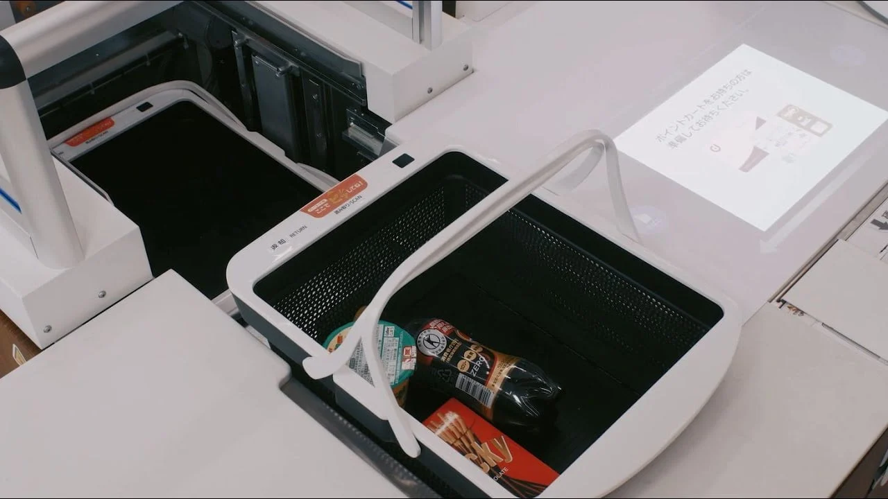 Panasonic cria cesto de compras com pagamento automático