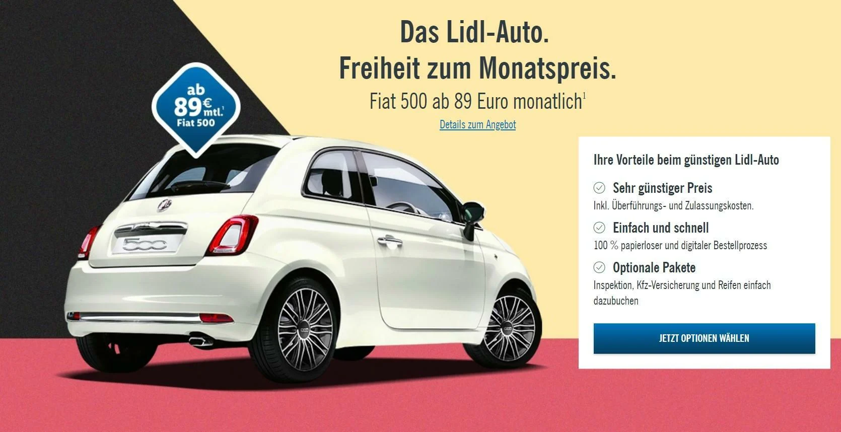 Lidl aventura-se no negócio do aluguer de automóveis