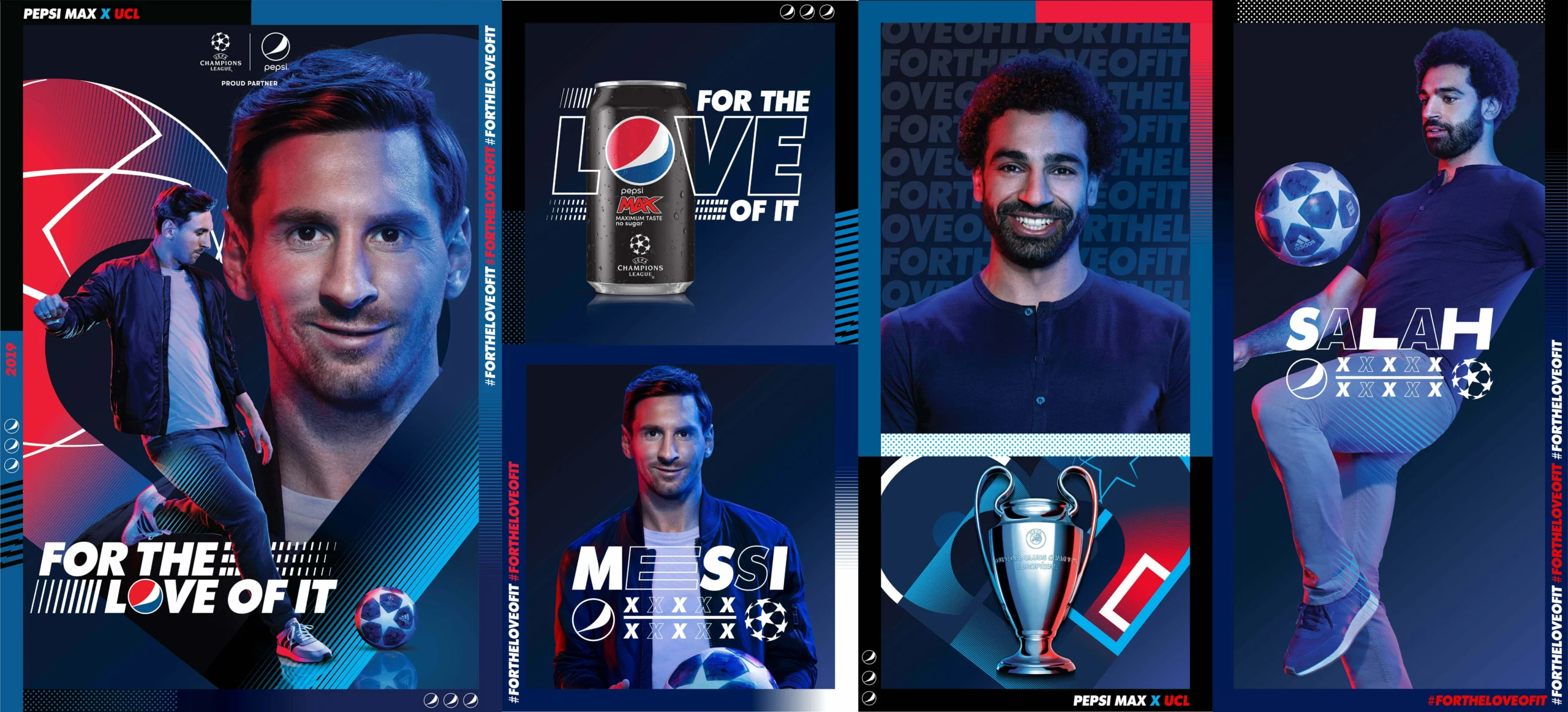 Pepsi MAX estreia campanha global da UEFA Champions League 2019