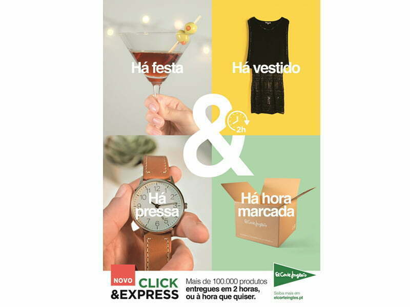 Novo serviço de Click & Express do El Corte Inglés faz entregas em duas horas