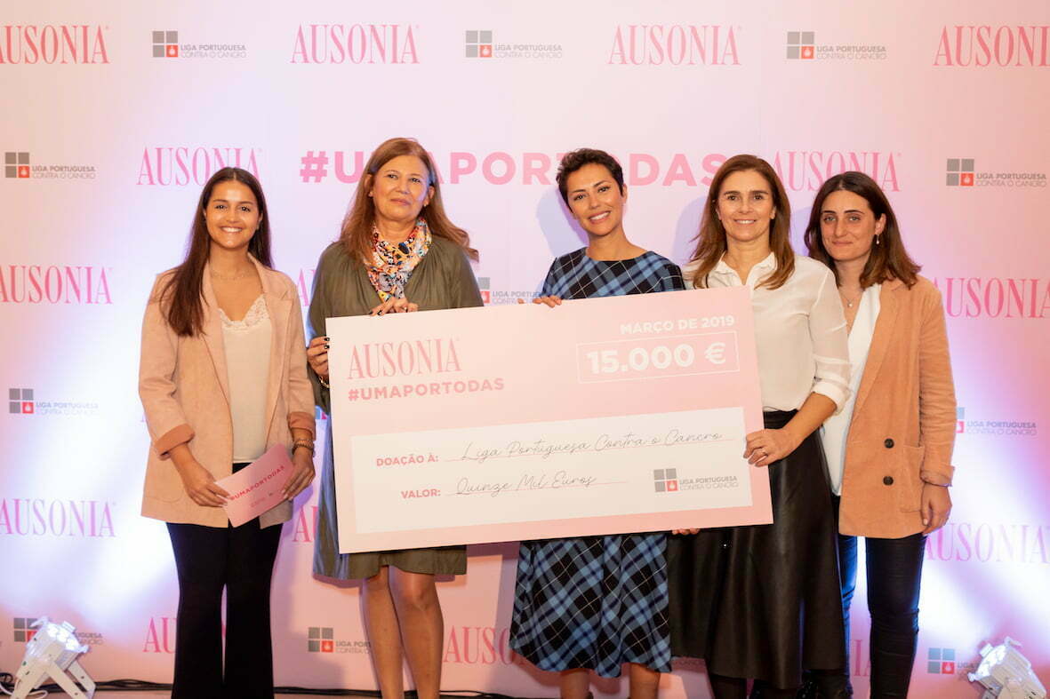 Ausonia doa 15 mil euros à Liga Portuguesa Contra o Cancro