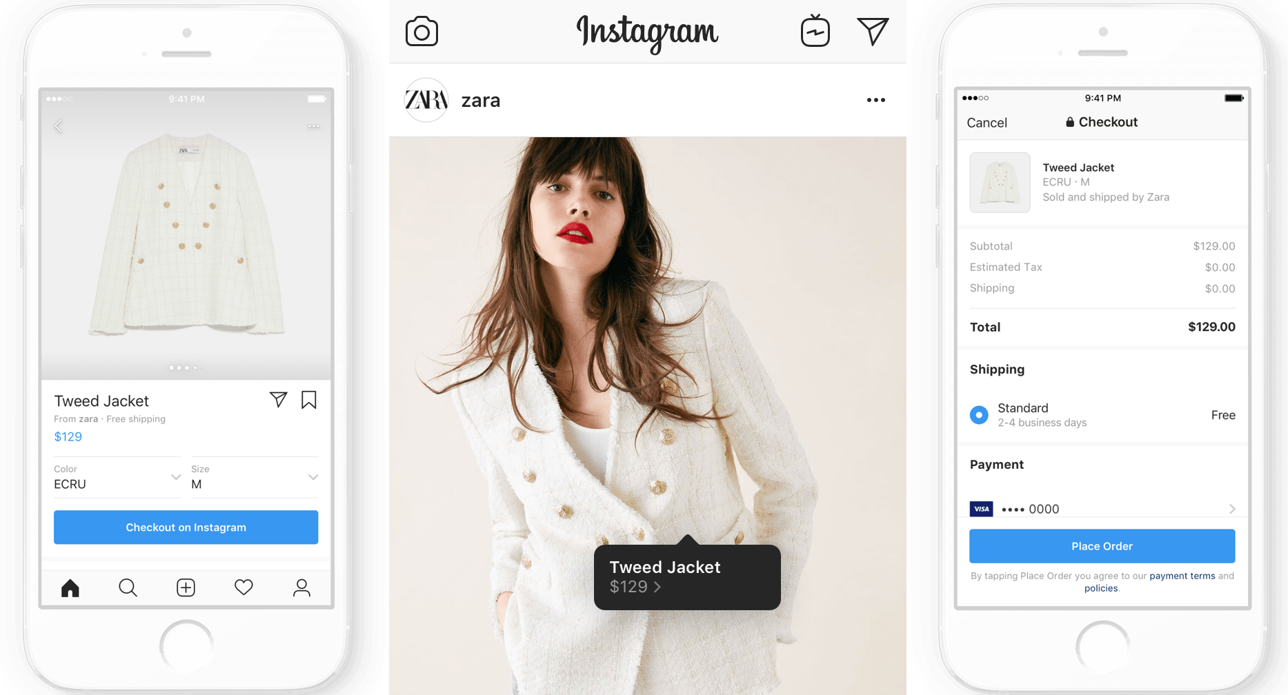 Instagram lança Checkout para se fazer compras a partir da aplicação