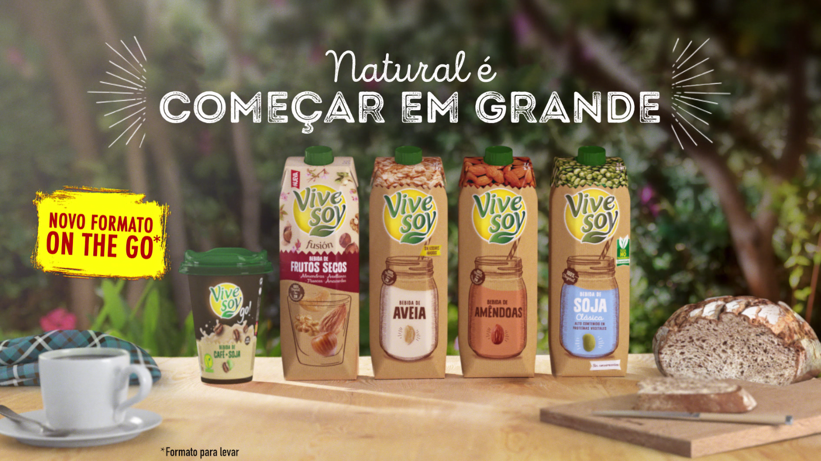 Vivesoy reforça lançamento com nova campanha de comunicação em TV