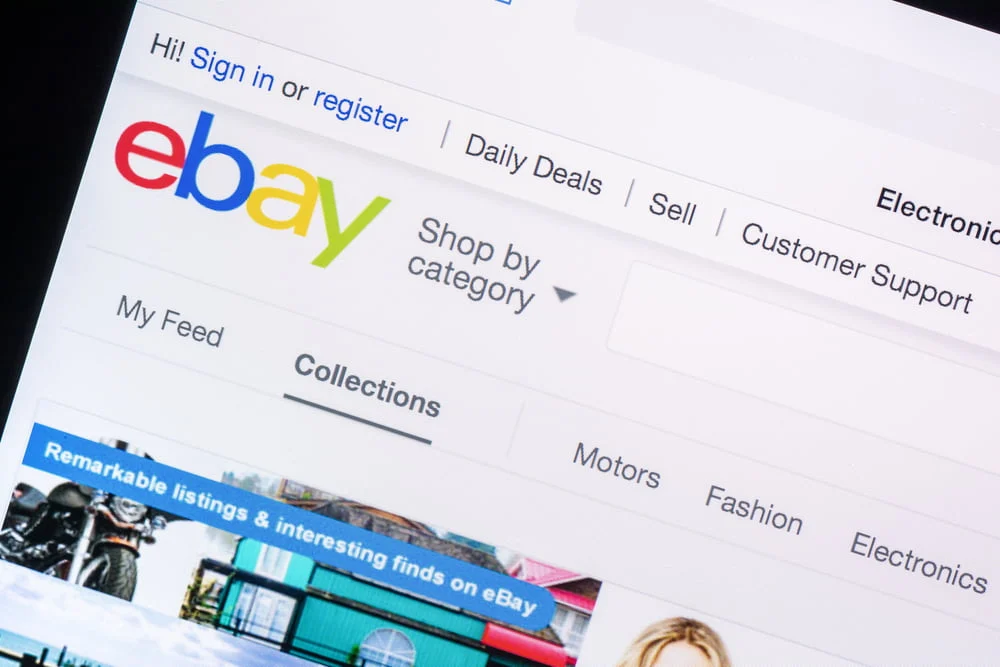 eBay em aliança histórica com um retalhista para a venda de produtos na sua plataforma