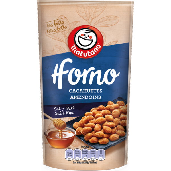Gama de frutos secos Matutano com nova imagem