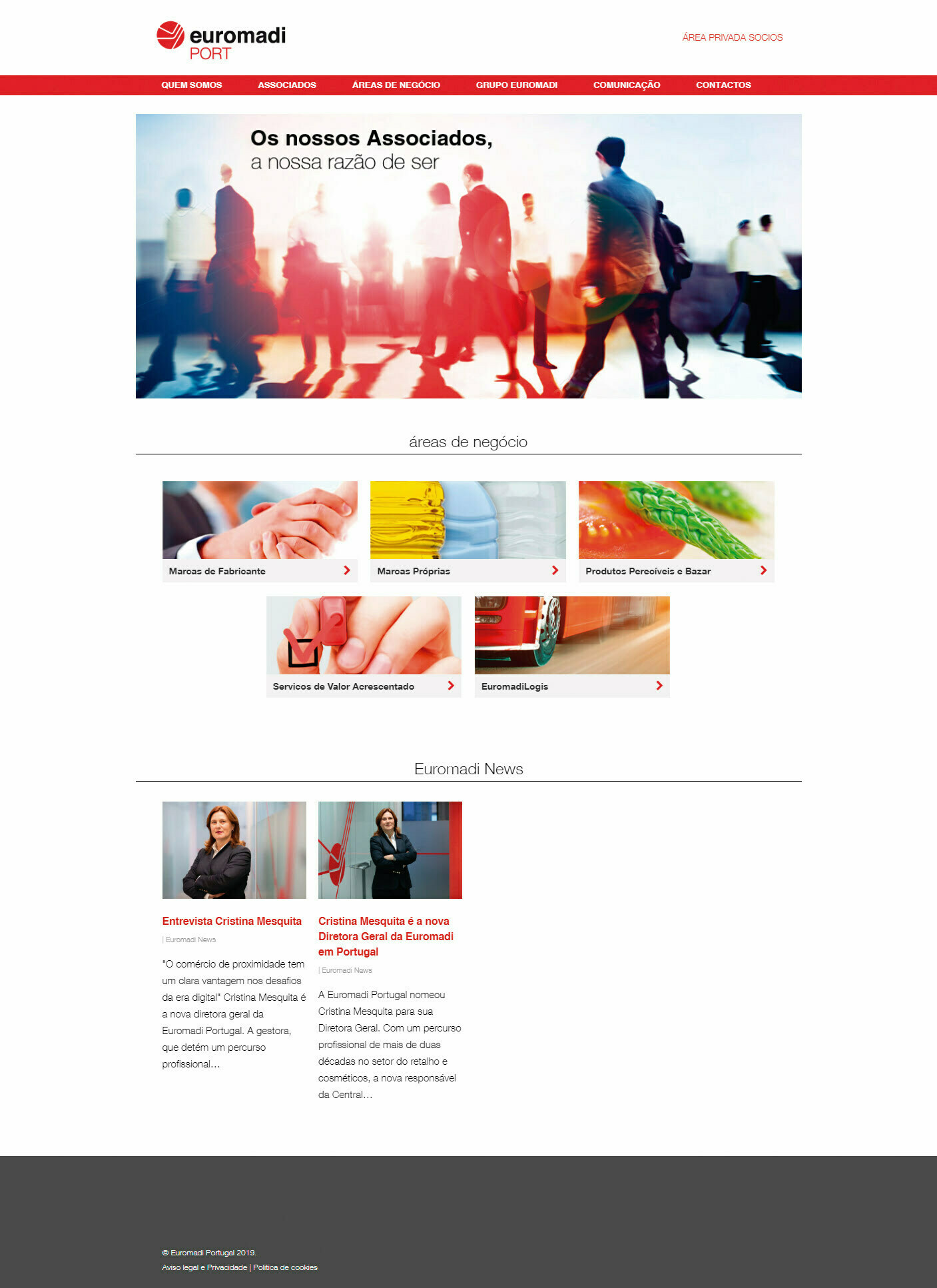 Euromadi Portugal com website renovado