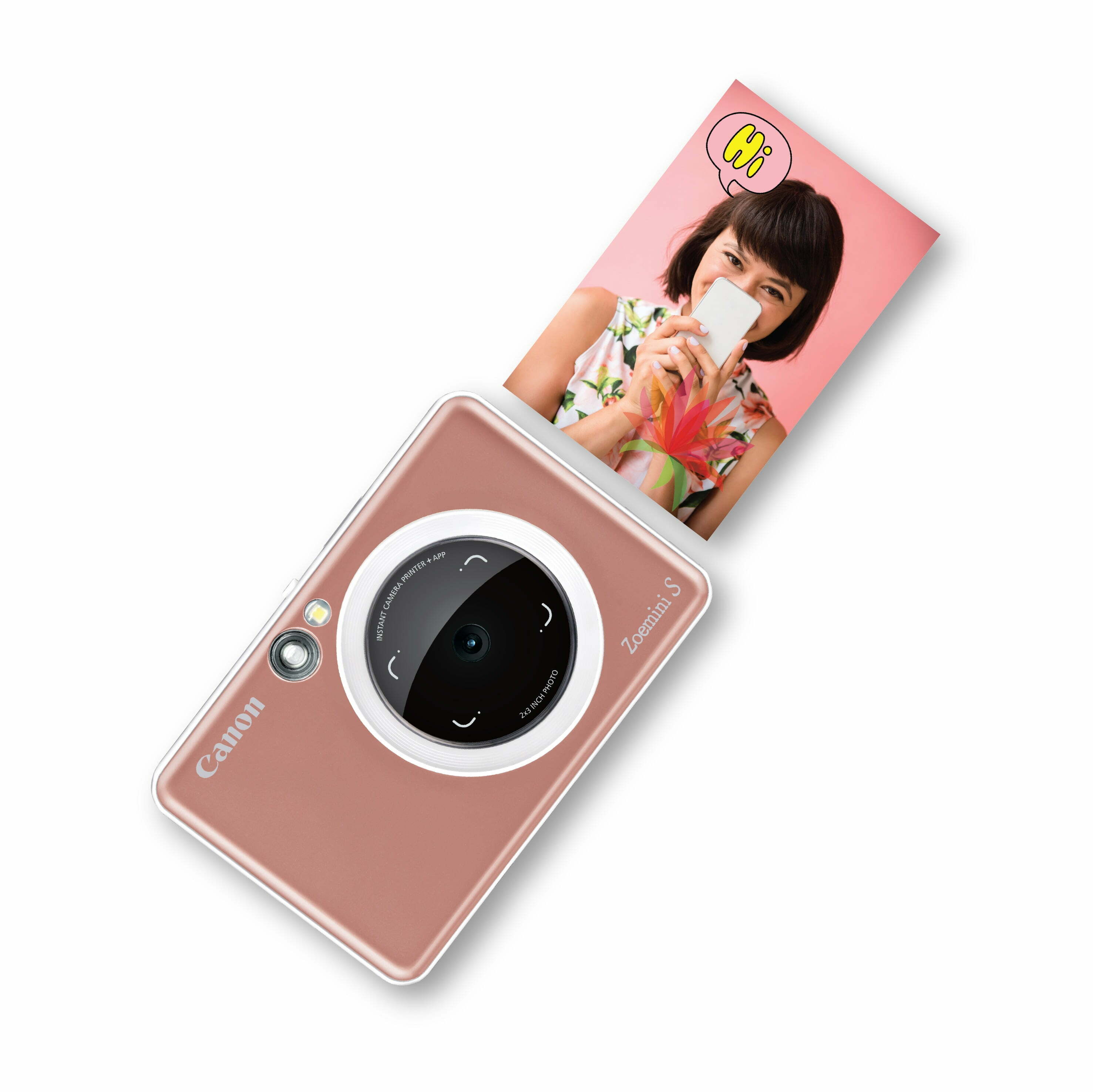 Tirar, imprimir e partilhar selfies em qualquer lugar