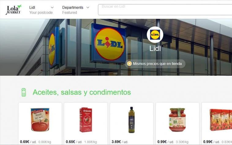 Lidl lança-se na venda online de alimentos em Espanha - Grande Consumo