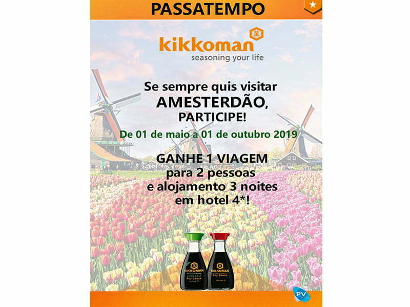 Kikkoman e Ponte Vertical levam-no a Amesterdão