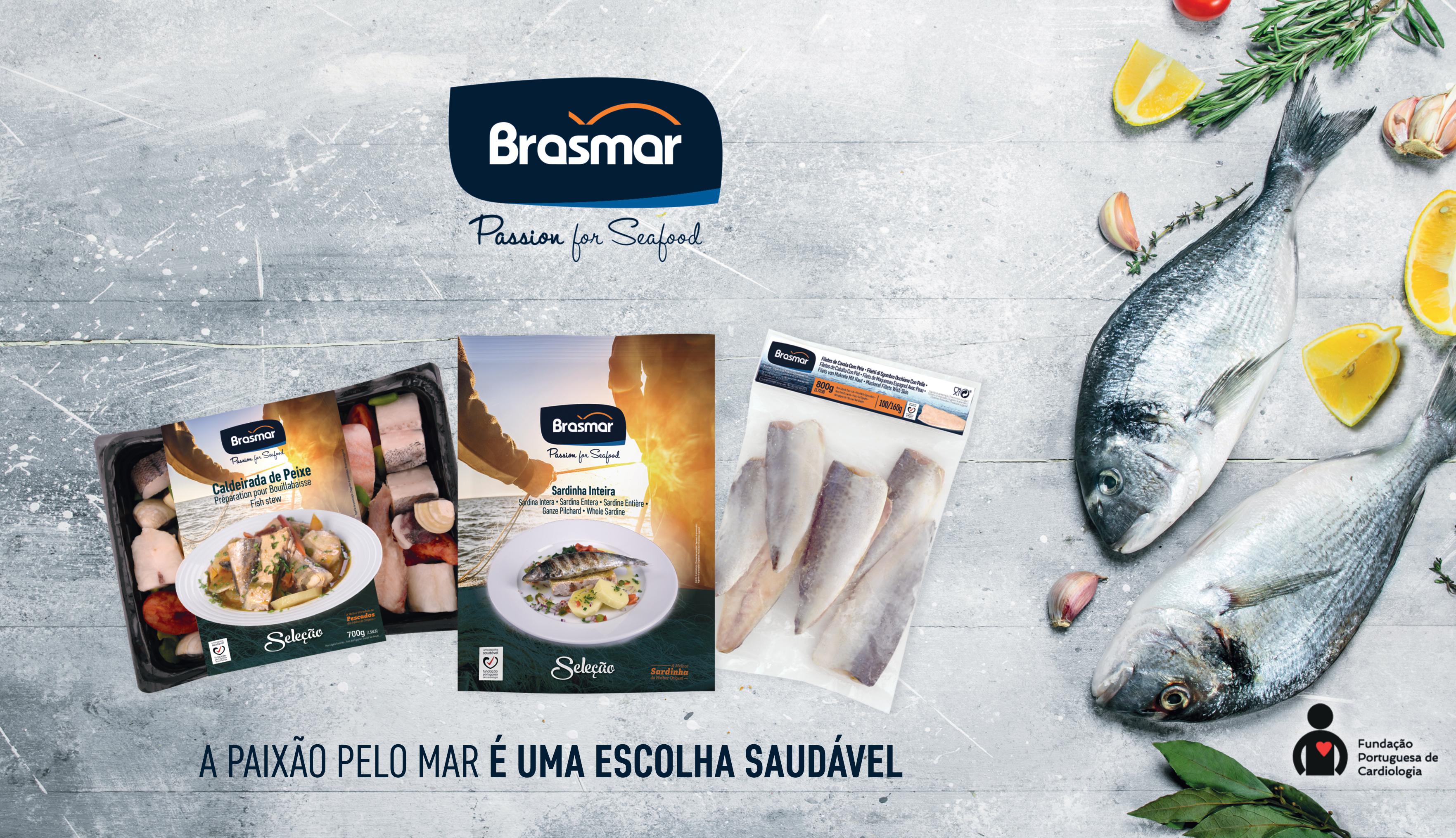 Produtos Brasmar recebem selo da Fundação Portuguesa de Cardiologia
