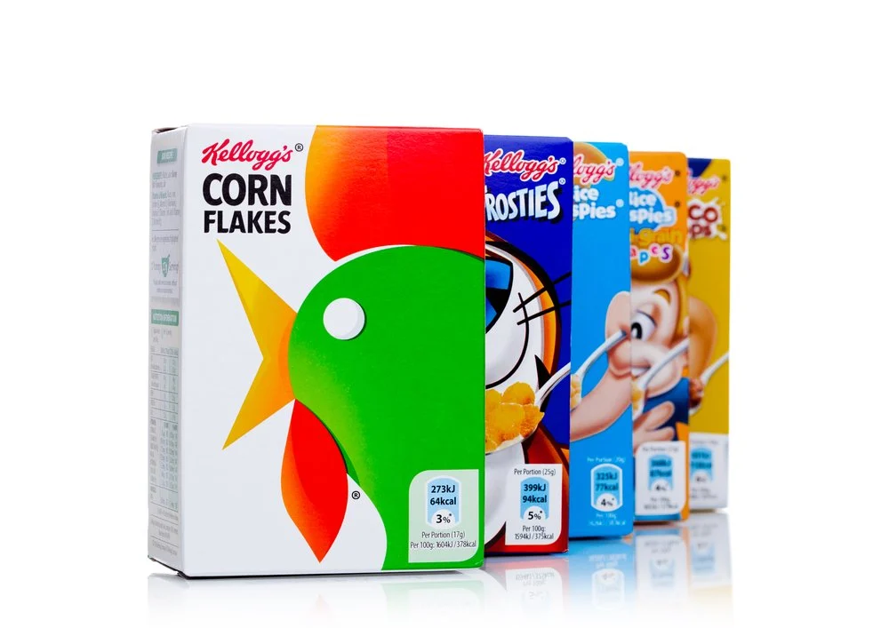 Vendas e lucros da Kellogg em crescimento