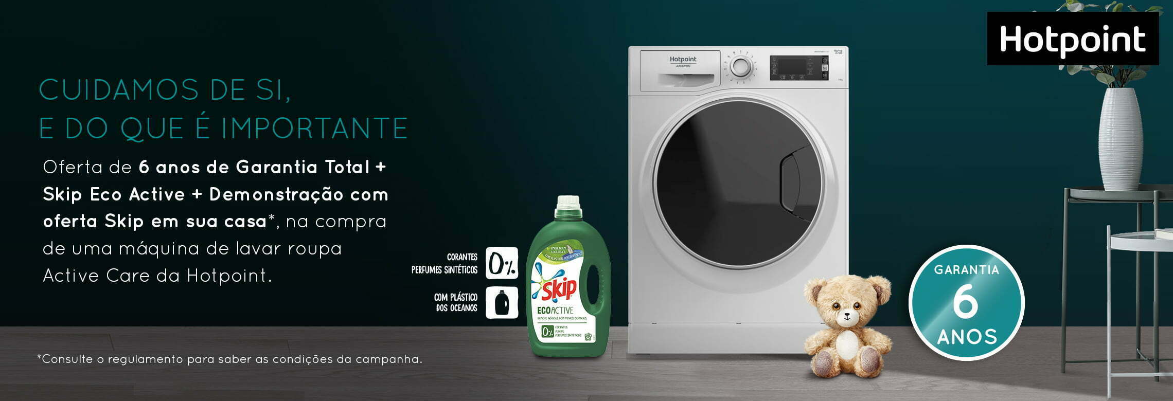 Hotpoint lança campanha “Cuidamos de si e do que é realmente importante”
