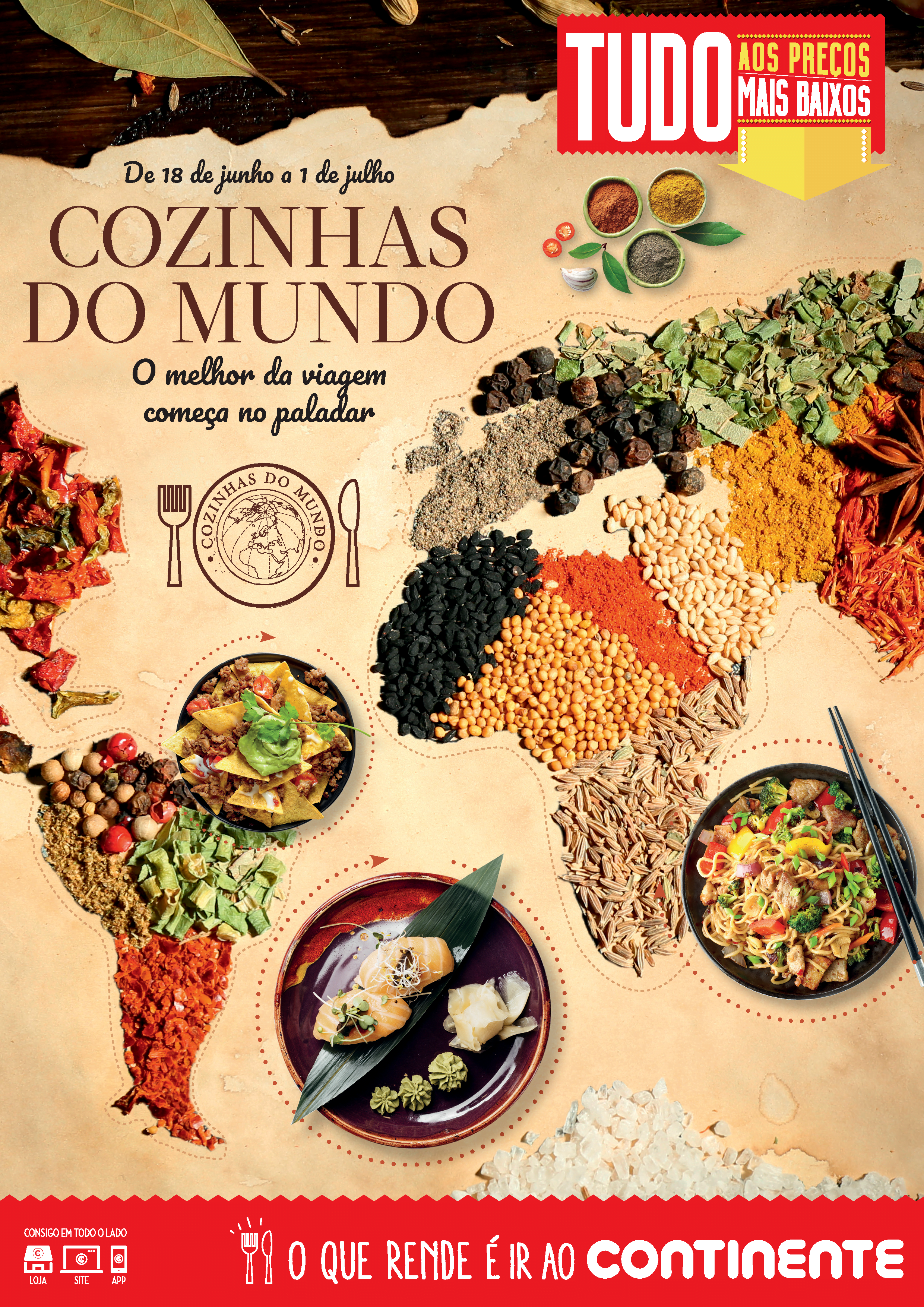 Feira Cozinhas do Mundo está de regresso às lojas Continente