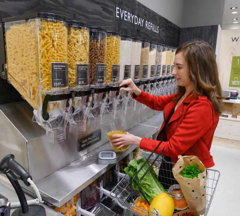 Como a Waitrose está a ver-se livre do plástico