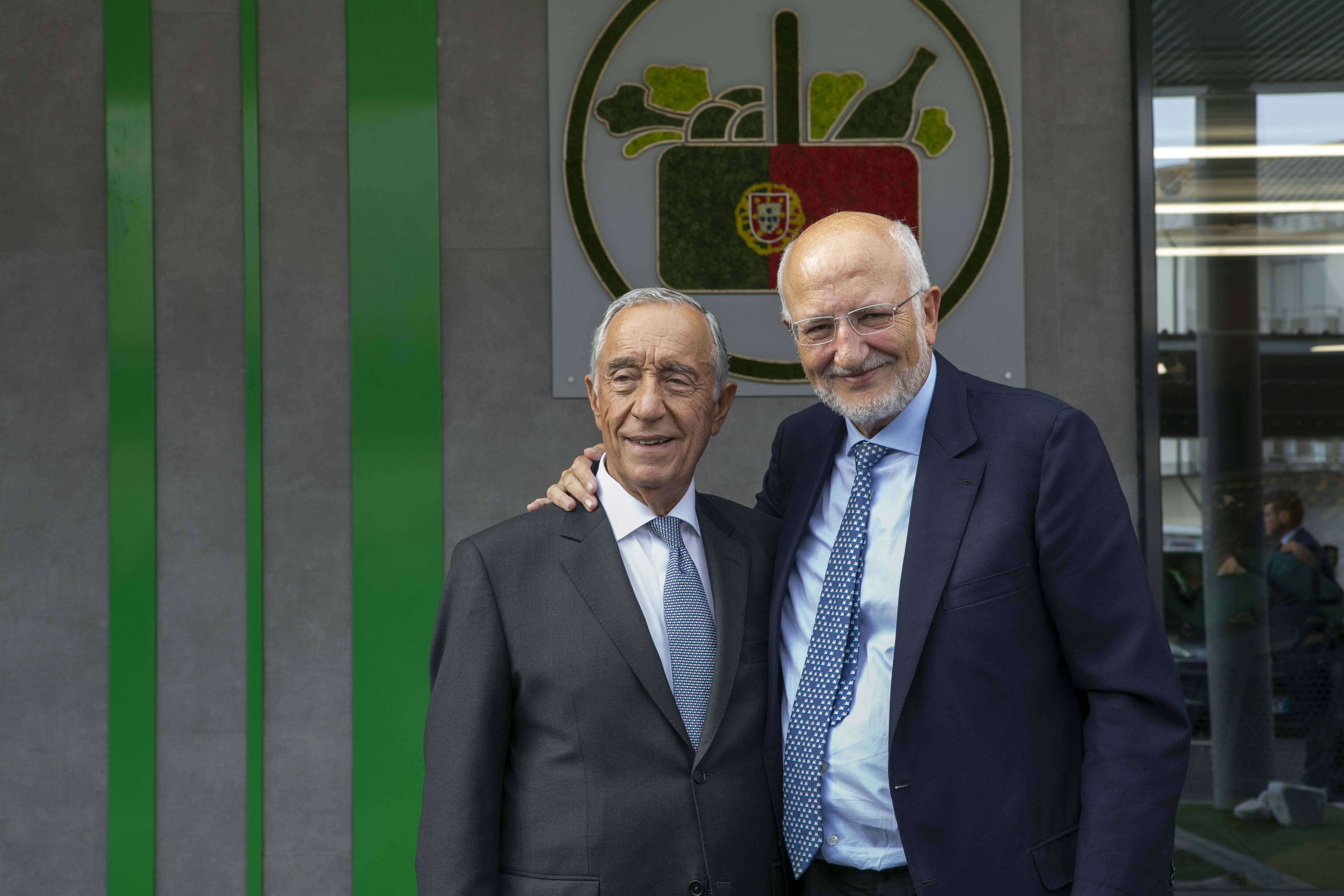 Presidente da República visita primeira loja da Mercadona em Portugal