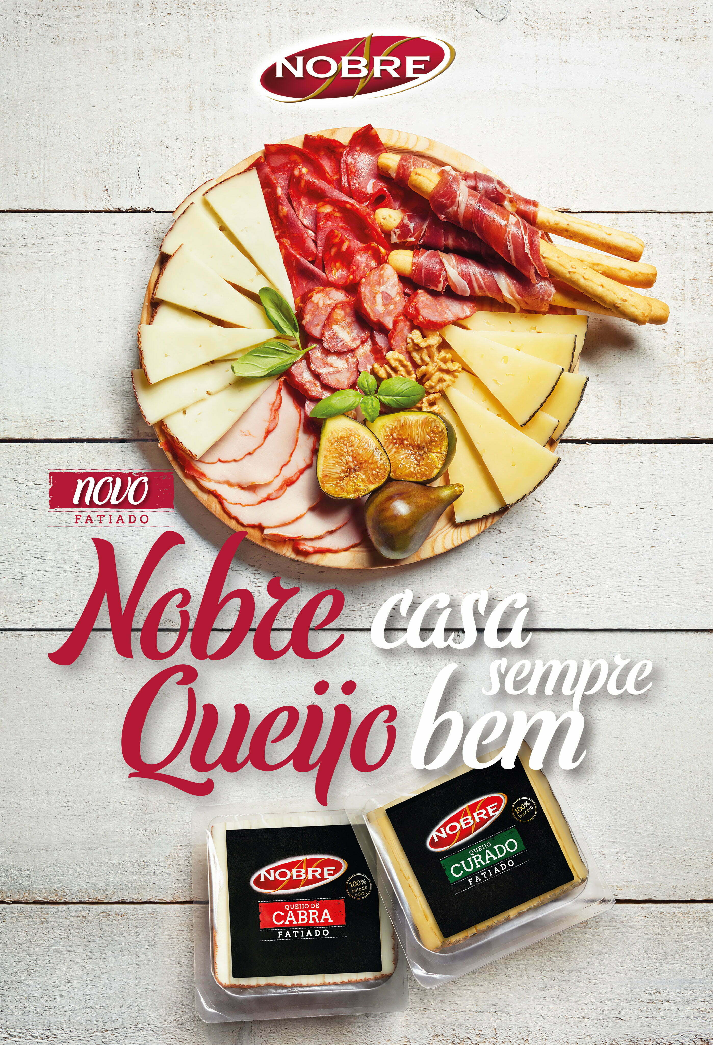 Nova campanha da Nobre reforça a entrada na categoria de queijos