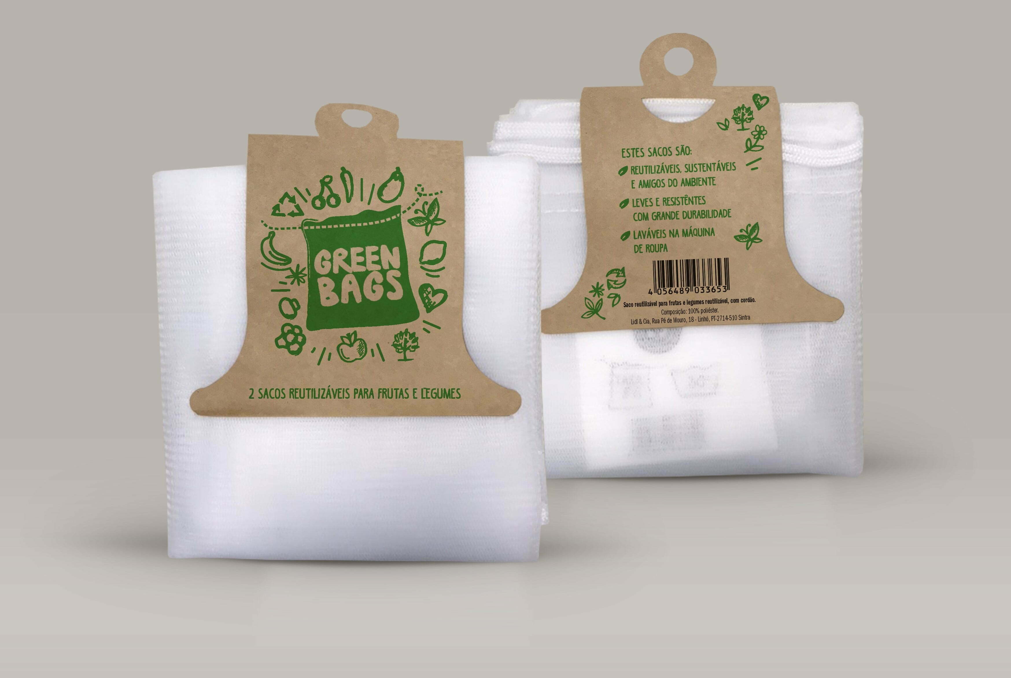 Lidl promove a reutilização de sacos para frutas e legumes