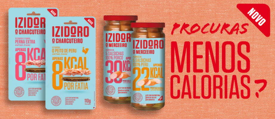 Izidoro lança gamas com redução em Kcal e mais proteína