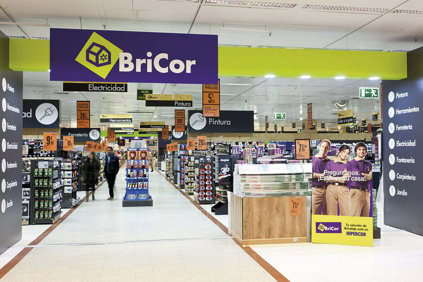 El Corte Inglés vai absorver a Bricor