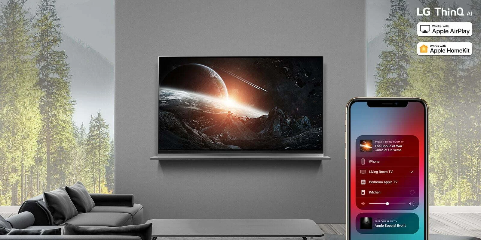 LG disponibiliza o Apple AirPlay 2 nas TVs ThinQ AI