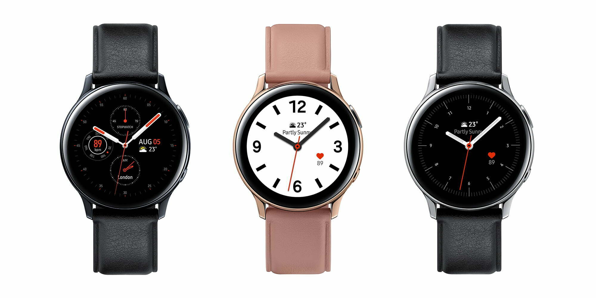 Samsung apresenta o relógio inteligente Galaxy Watch Active2
