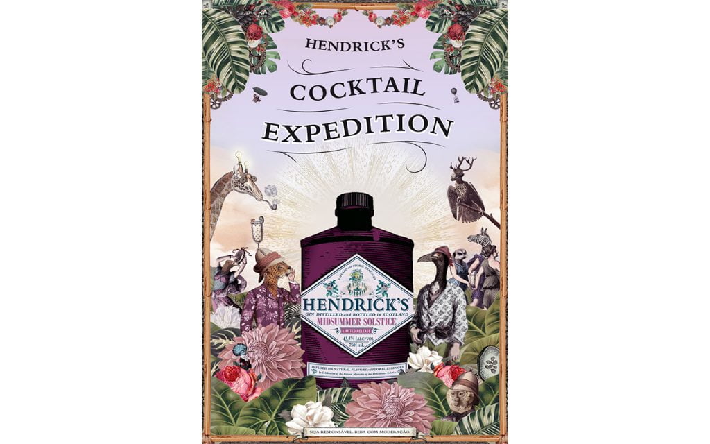 Hendrick’s Gin apresenta uma tour de cocktails bravios nas cidades de