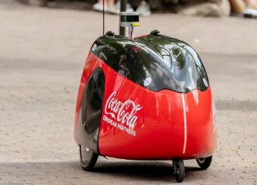 Coca-Cola European Partners testa robots de entrega